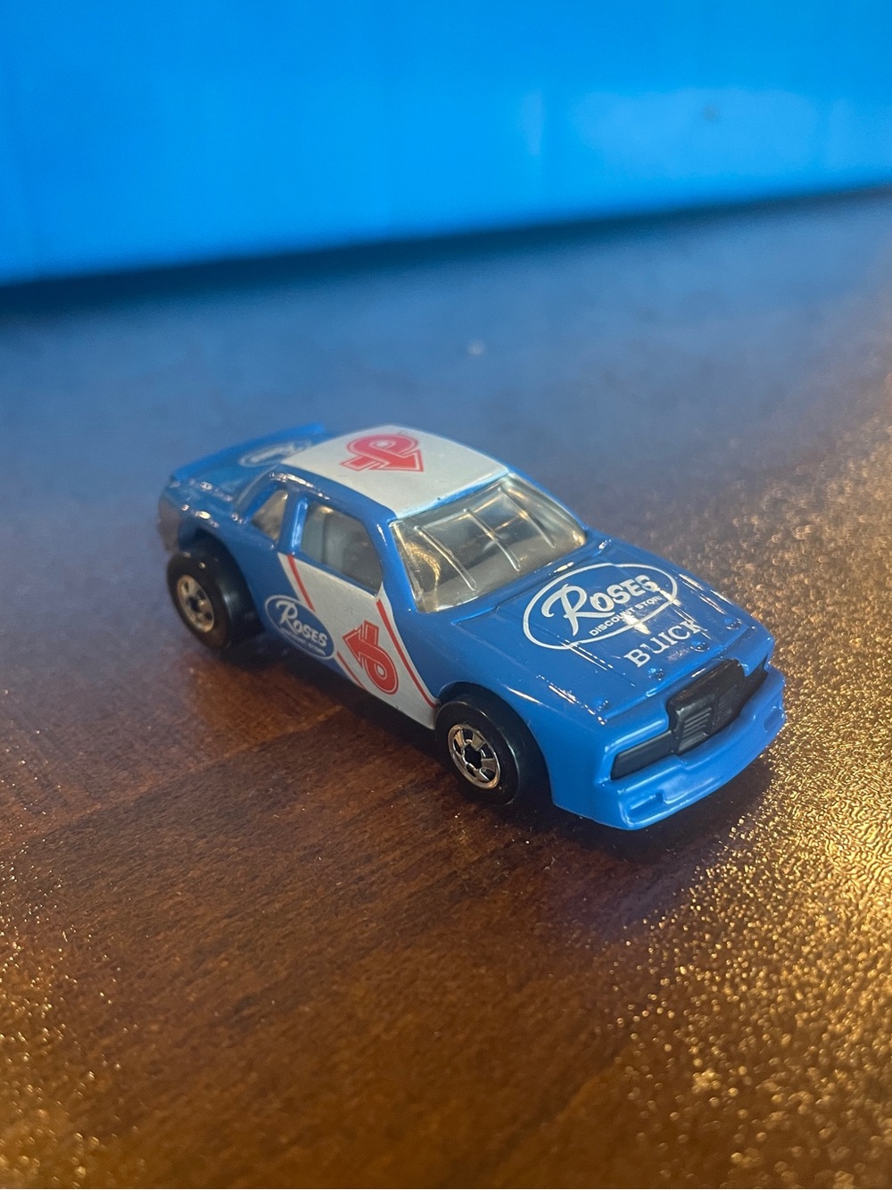 1980,S Hot Wheels Buick, Roses Stock Car (Roses Discount Store) 1;64 scale